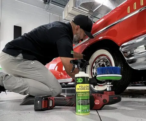 Angel detailing at Purple Brothers Motorspace